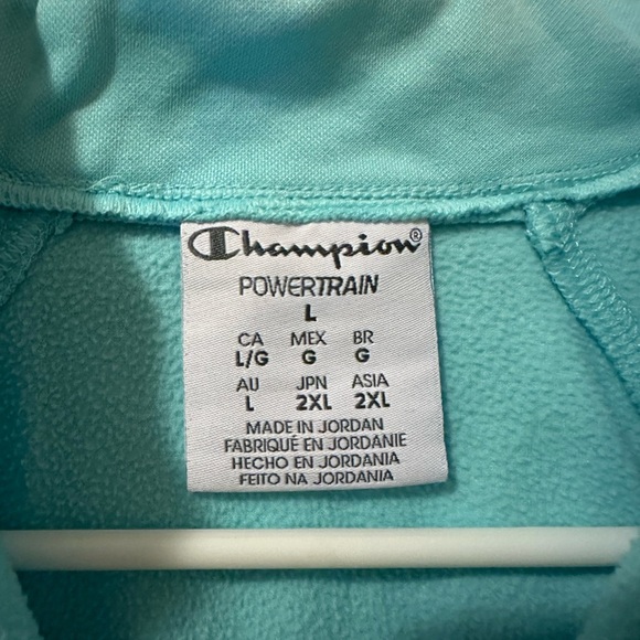Champion Light Blue Powertrain Pullover - Picture 3 of 3